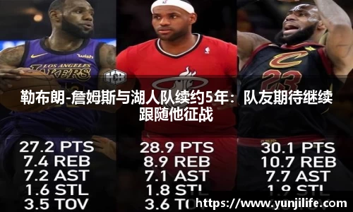 勒布朗-詹姆斯与湖人队续约5年：队友期待继续跟随他征战